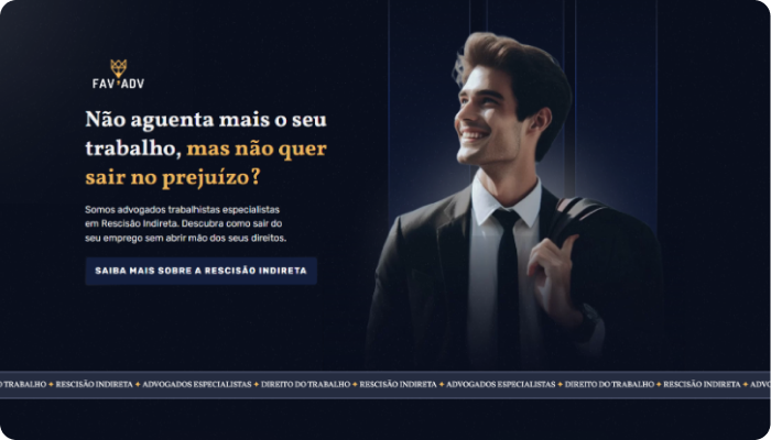 PORTFÓLIO - HERO - LP Rescisão Indireta Adv. Fabrício Angelo Vieira - Vitor Santos Web Designer